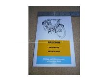 Raleigh RM6 Runabout Moped Riding and Maintenance Instruction Book