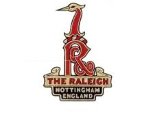 Raleigh Headstock Heron Label (also fits Rear Mudguard Stay)