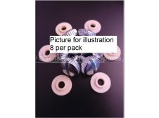 Raleigh RM4 Automatic SPECIAL 8 Set MOPED SIDE PANEL Chain Guard COVER SCREWS & WHITE WASHERS (8 PER PACK)