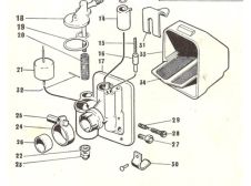 Genuine Original Extremely Rare Raleigh RM4,RM6,RM8 Early Mobylette Gurtner BA10 Carburettor Airbox MTH127 (Read Description) 