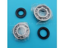 Peugeot 103 SKF Engine Crank shaft Roller Bearings Kit with Seals