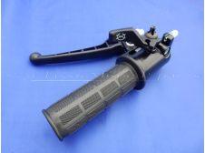 THROTTLE LEVER AND DECOMPRESSOR FOR MOBYLETTE MBK CLUB, 88 AND 89 MODELS 