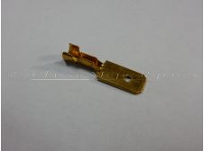 Universal Electrical Wire Brass Flat Spade Terminal x 1 