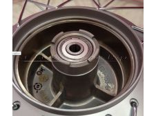 Honda C50 Cub Motorcycle 17 x 1.40 Chrome Front Wheel (see description)