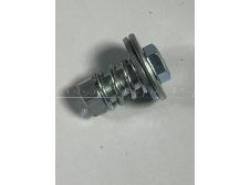 Velo Solex 3800, 5000 Engine Motor Hanging Bolt, Washer, Spring and Nut (SPECIAL)