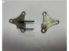 Pair of Mobylette Mounting Plates