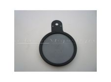 Oxford Black Metal Traditional Round Tax Disc Holder for Moped, Scooter, Motorcycle