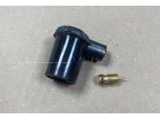 Universal Mobylette, Raleigh, Moped Spark Plug Cap in Black Plastic