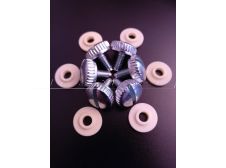 Raleigh Chain Guard Screws with White Washers
