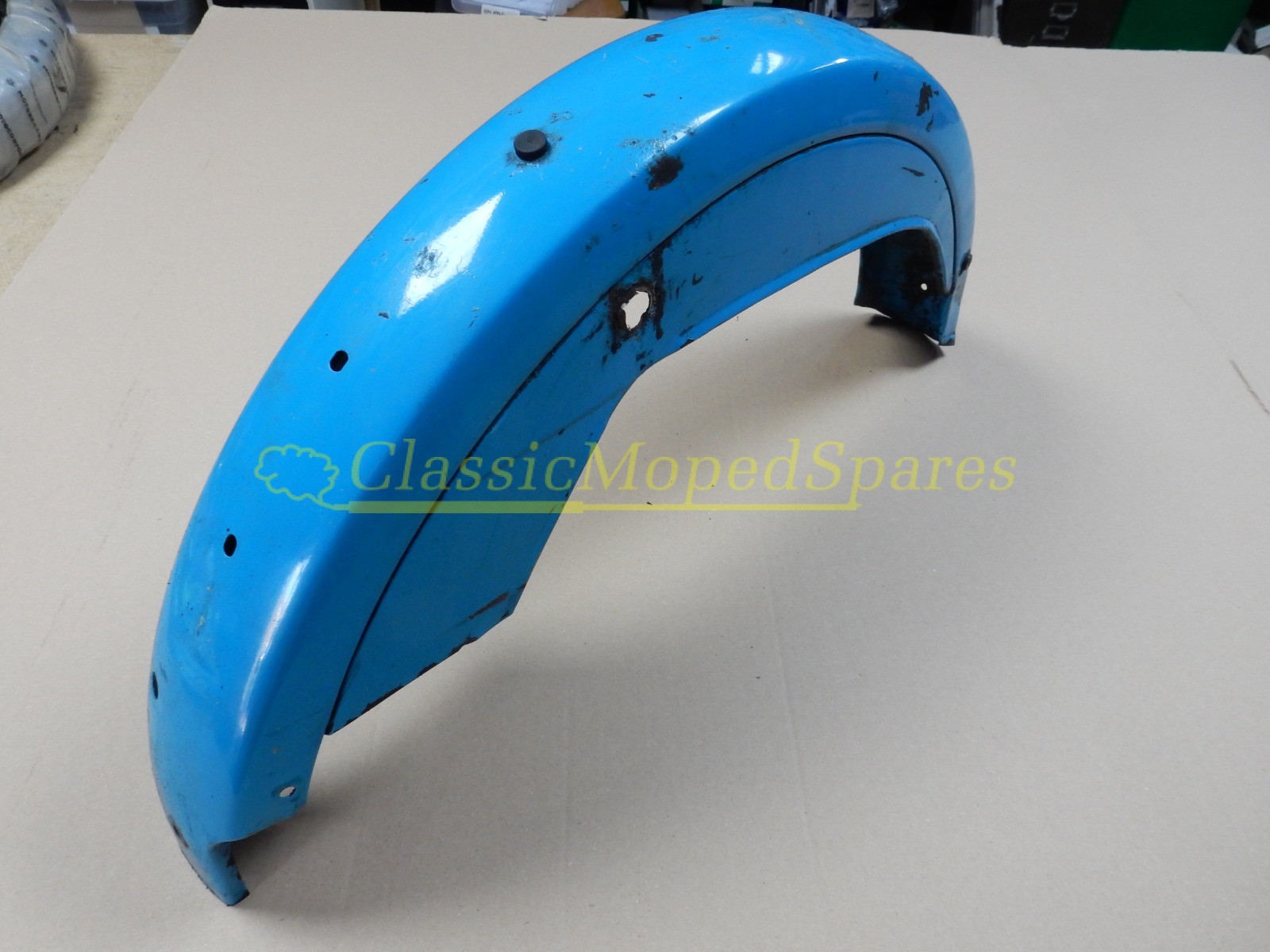 Mobylette Motobecane 50,50S,50V,50VL Blue Rear Mudguard Fender Part 21107 - Image 4