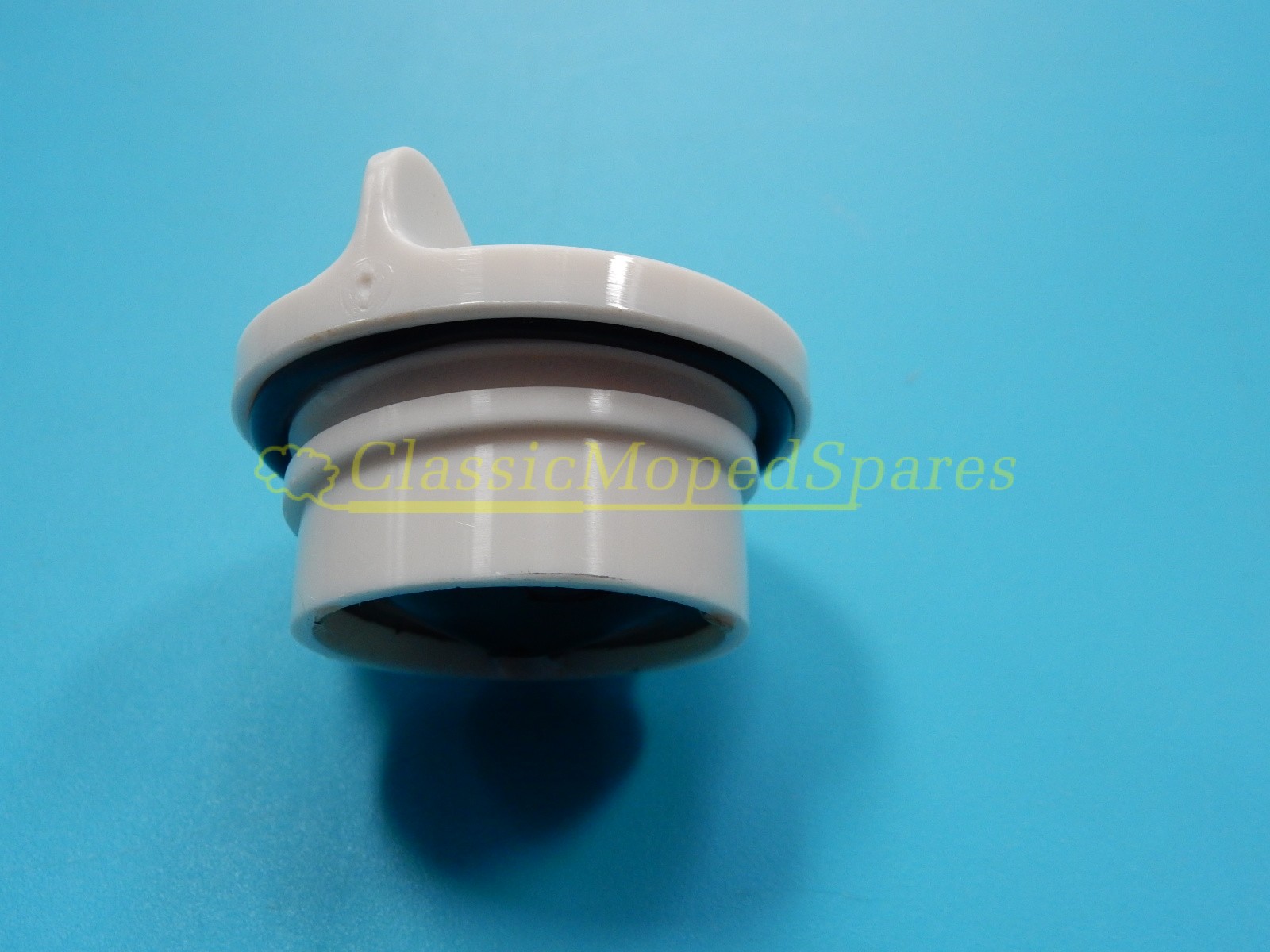 Velosolex Solex White Gas Fuel Petrol Cap for the White Fuel Tank - Image 3