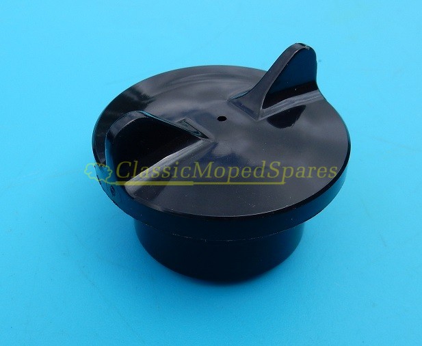 Velosolex Solex Black Gas Fuel Petrol Cap for the Black Fuel Tank (Screw On)