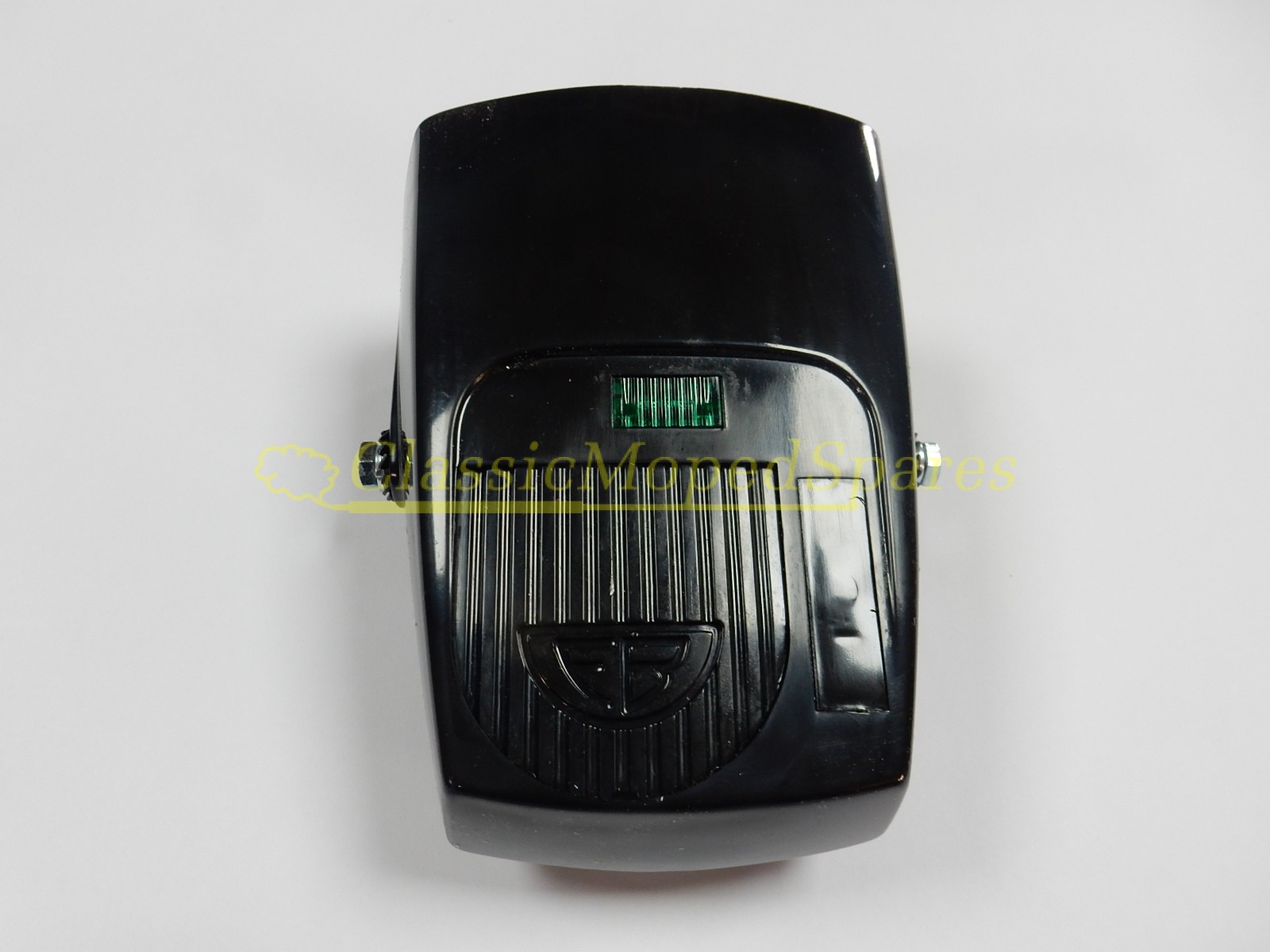 Velo Solex 3800, 6000, Flash Black Front Headlight Unit, (Handlebar mounted) - Image 3
