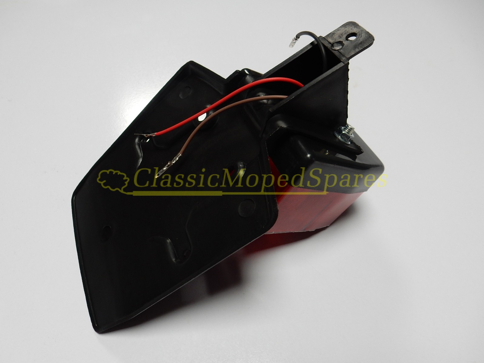 Peugeot 103 SPX Rear Light and Number Plate Holder Bracket - Image 4
