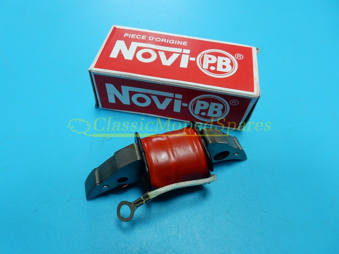 NOVI Mobylette Motobecane AV7 / AV10 Moped Internal Low Voltage Tension Coil for Ignition 9mm 21947