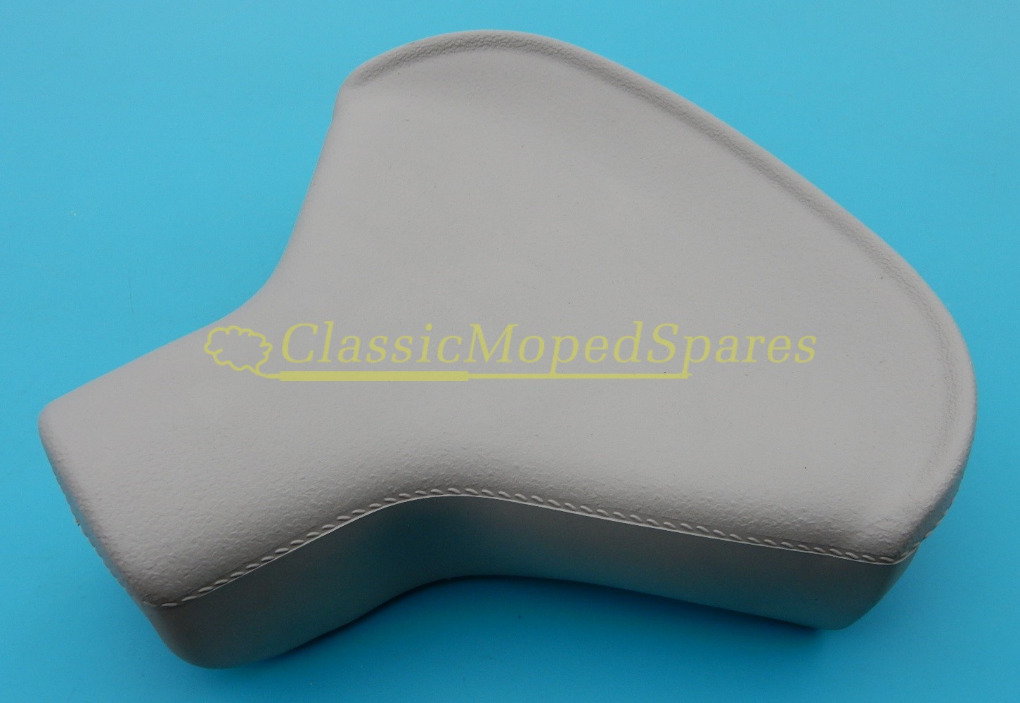 Velo Solex Light Grey Saddle Seat Cover, with Velosolex logo for 3800/5000/Micron - Image 4