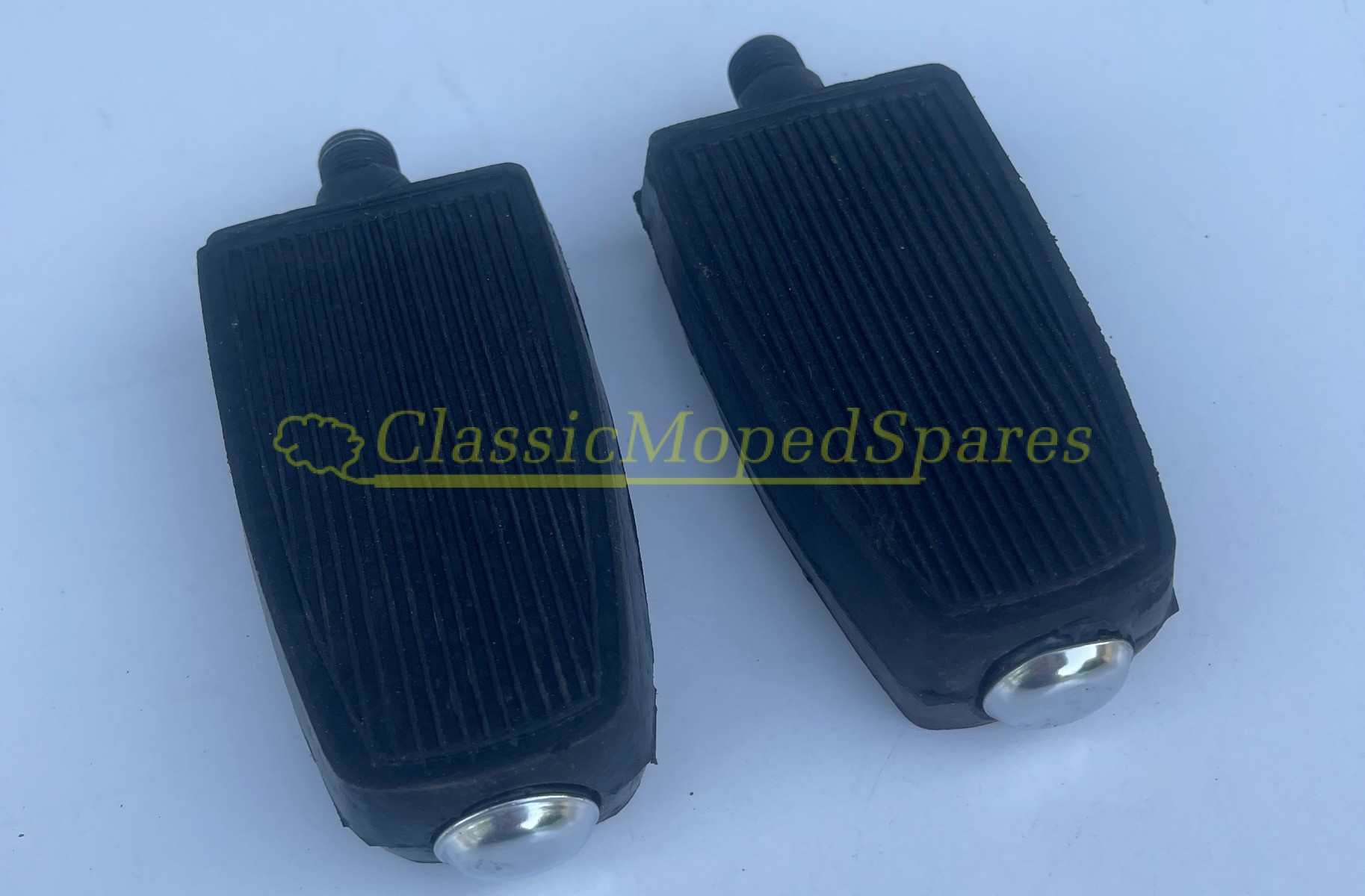 NEW Universal Small Pear Shaped Moped Replacement Pedals