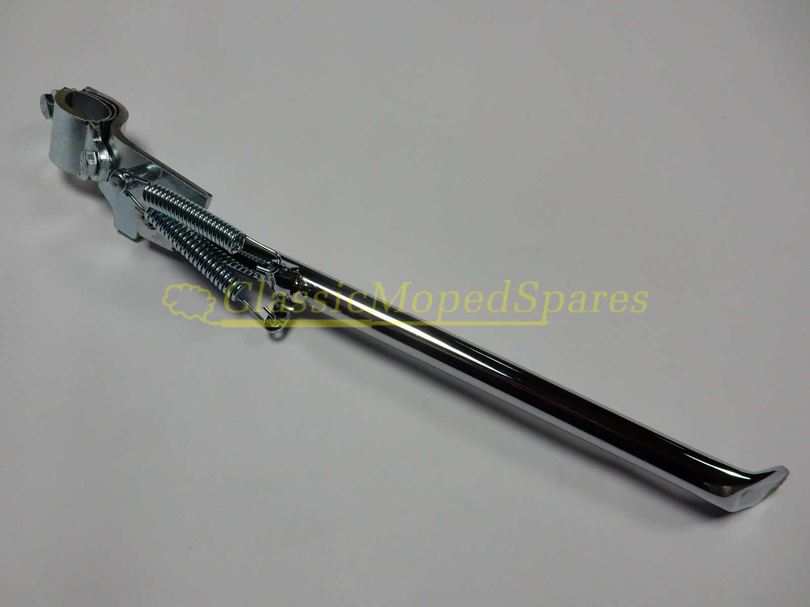 Universal Chrome Side Stand for Mopeds and Motorcycles (340 mm long)
