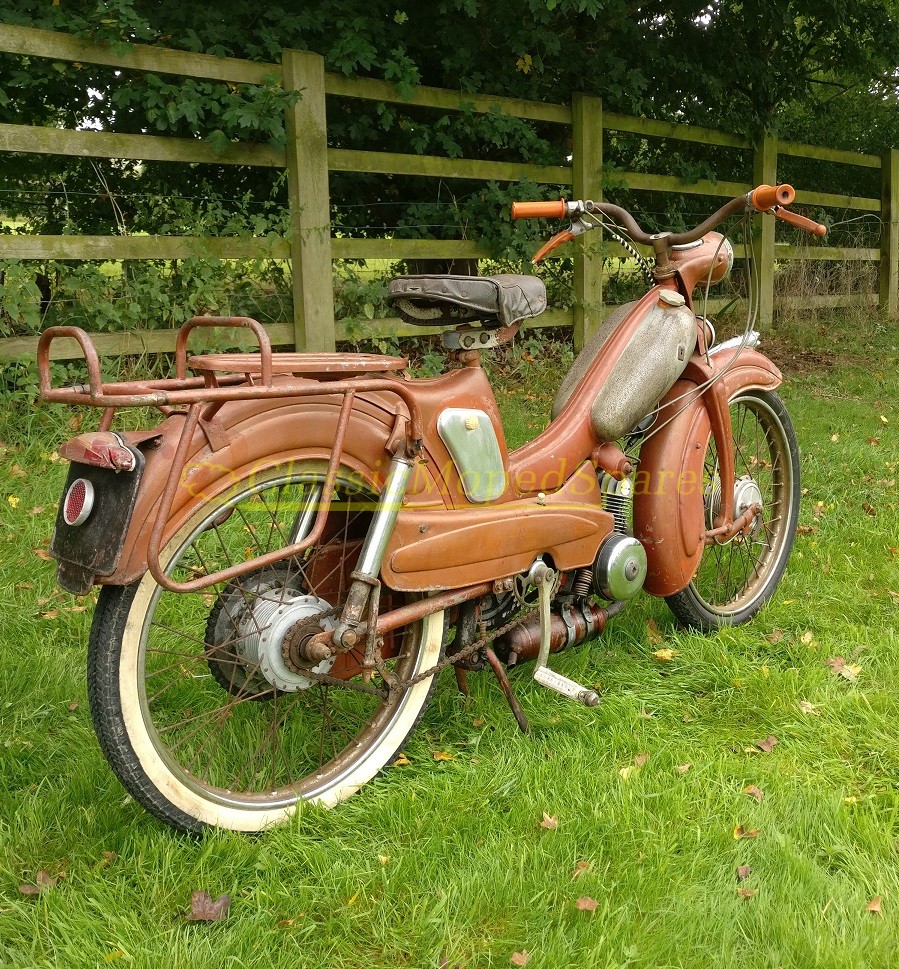 1961 Mobylette Motobecane AV89 Rare Early Moped Super fast for restoration, parts SOLD - Image 9
