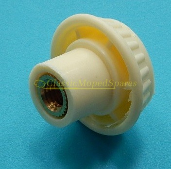 Mobylette Motobecane Motoconfort Tool Box Securing Knob Screw On Nut in White Ivory - Image 2