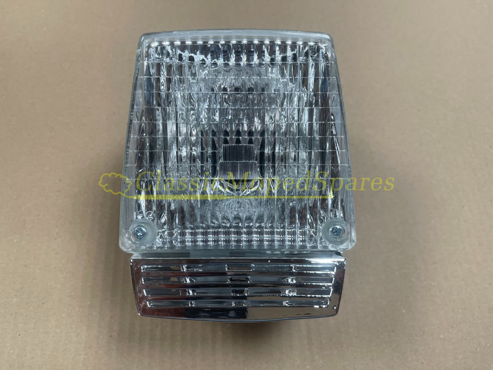 Mobylette Motobecane 40,50,85,88 Moped Front Headlight Assembly (NEW in White) - Image 6