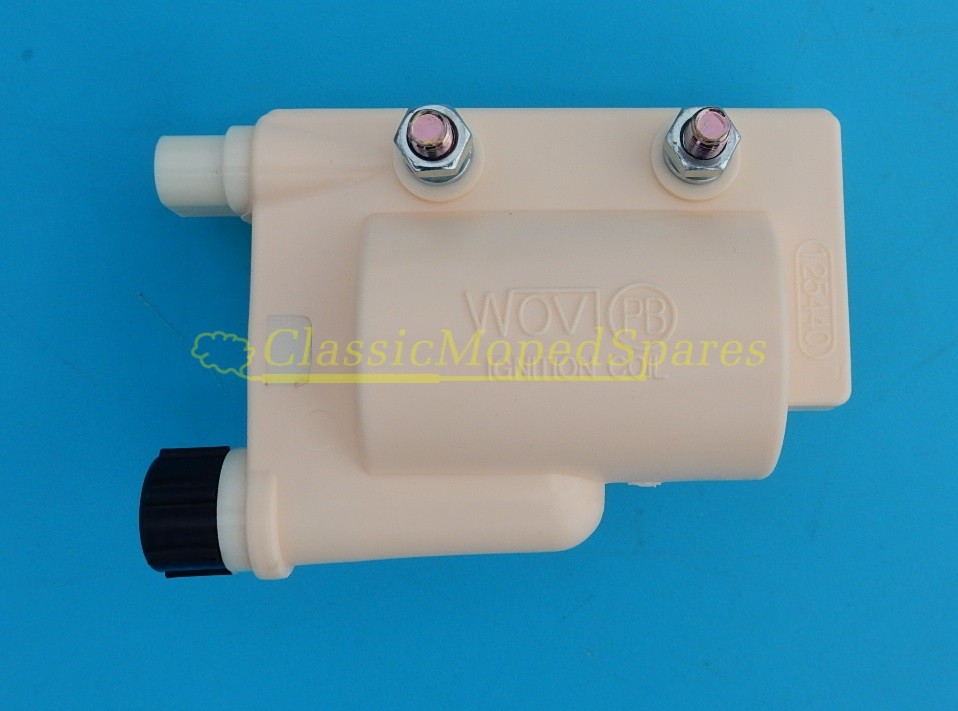 NEW MOBYLETTE M40-40T AV/AU ,85,65,68 Replacement NOVI H T IGNITION COIL 125440 - Image 2