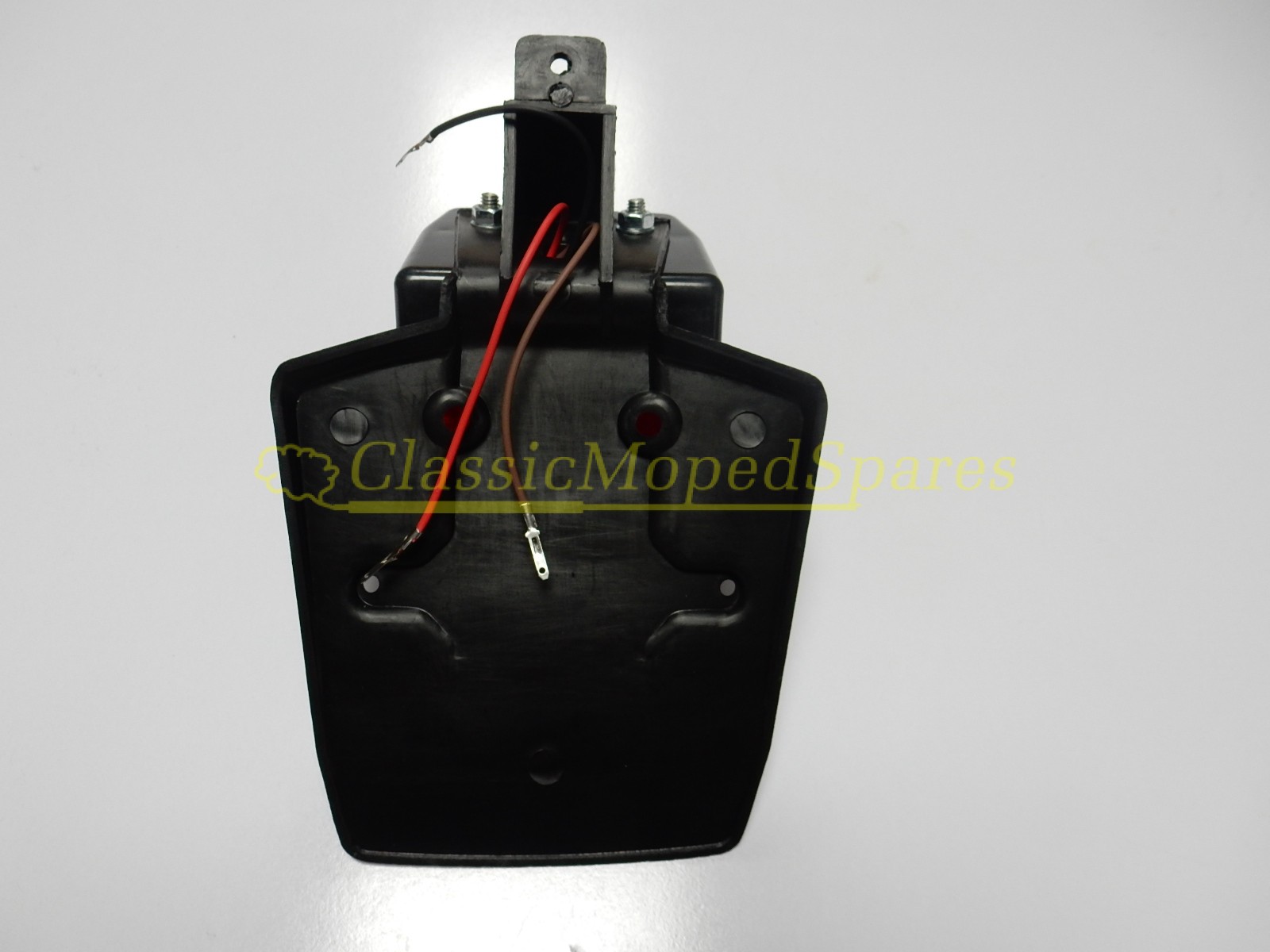 Peugeot 103 SPX Rear Light and Number Plate Holder Bracket - Image 3