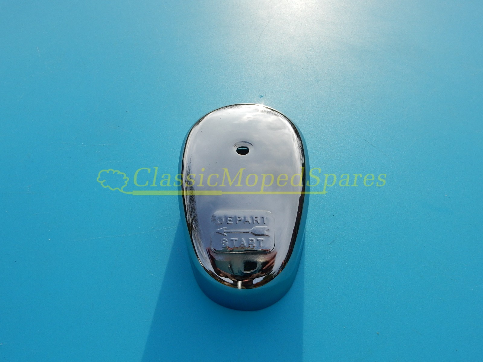 NEW Velosolex Solex Engine Cylinder Head Top Cover Case in Chrome - Image 3