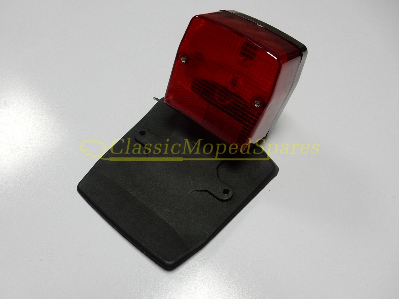 Peugeot 103 SPX Rear Light and Number Plate Holder Bracket