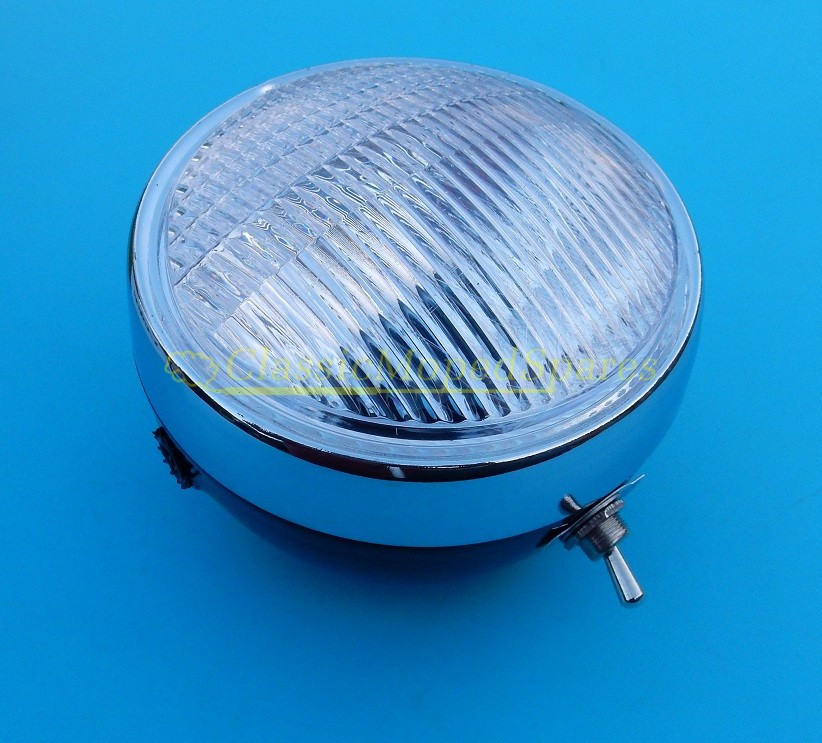 Mobylette, Motobecane, MBK, Peugeot, Front Headlight 133 mm Diameter