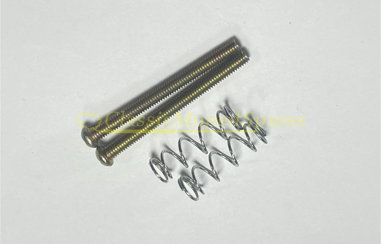 Mobylette 40,50,88 Trapezoid Headlight Fixing Screws and Springs Kit part 21206 - Image 3