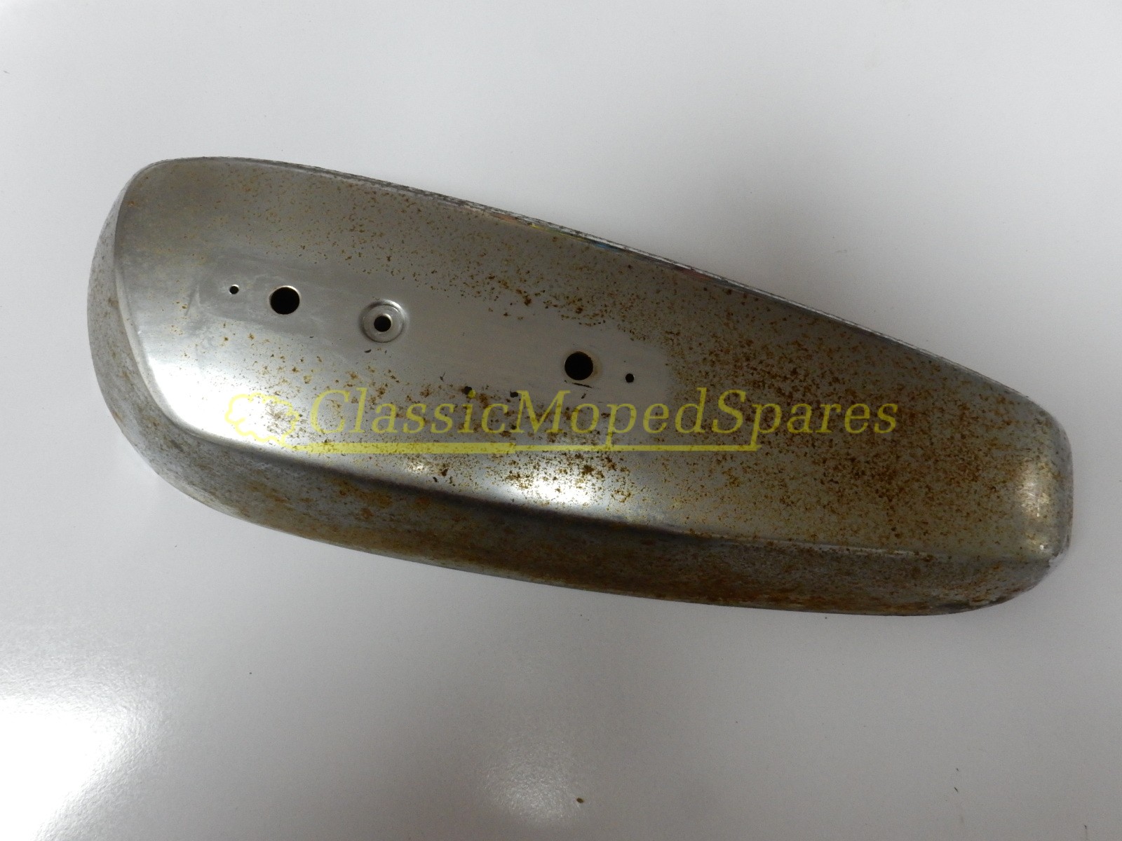 Later Model Mobylette AV89 Chrome Left Hand Side Fuel, Petrol, Gas Tank Panel Cover