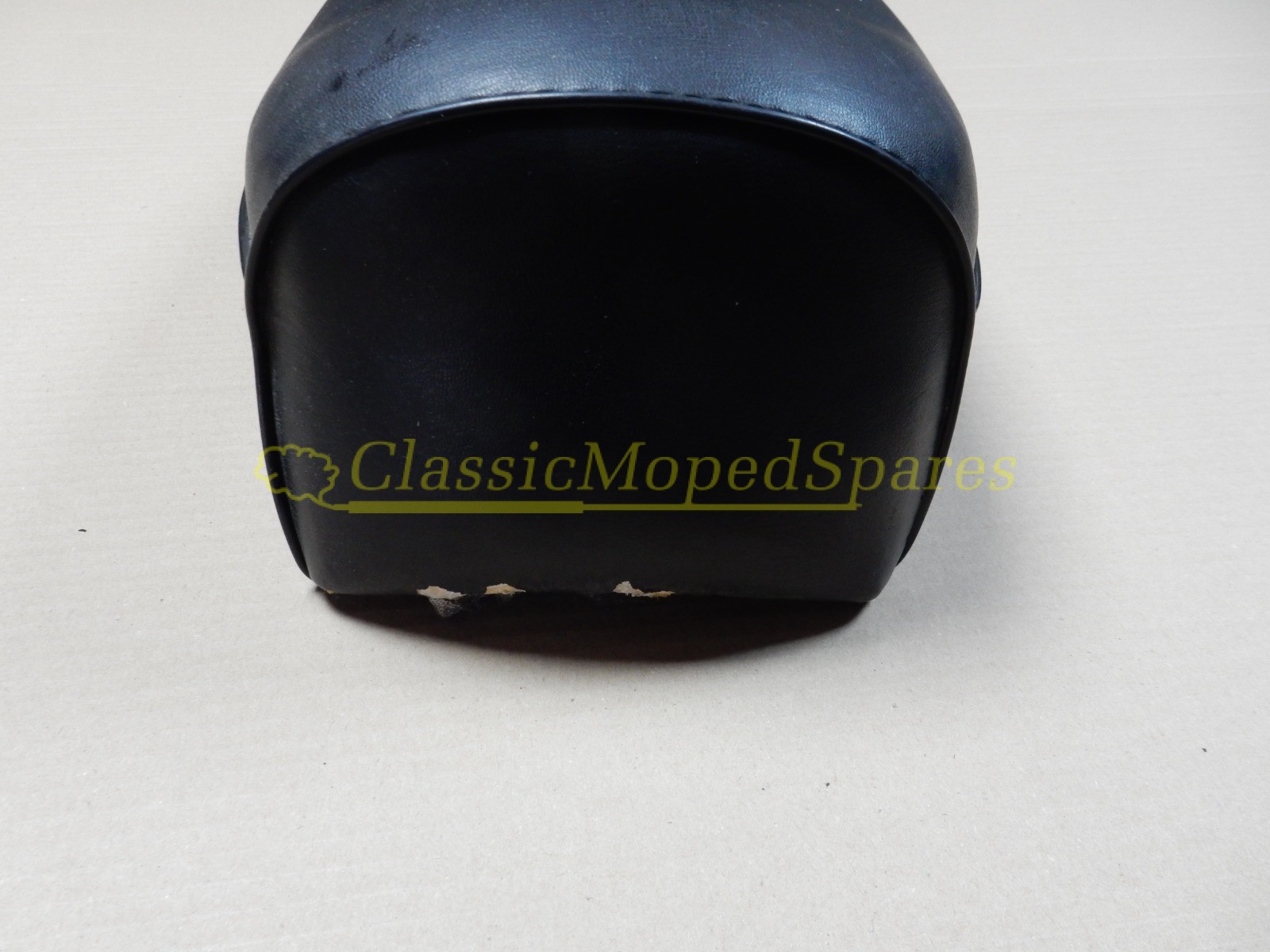 Mobylette Raleigh or other moped plain Black Dual Saddle Seat - Image 3