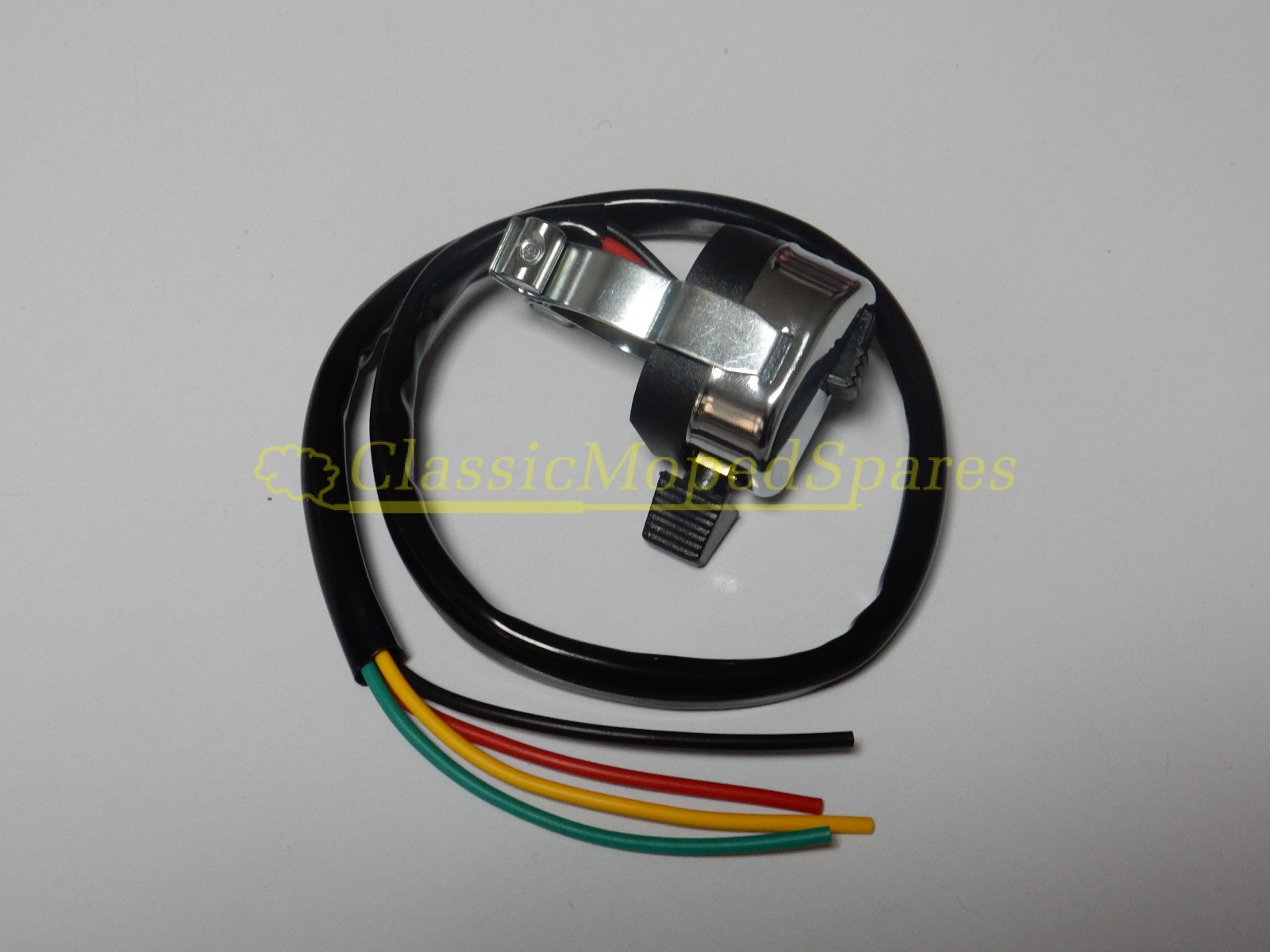 REPLICA CHROME 3 POSITION LIGHT AND HORN SWITCH PUCH MAXI - Special Order - Image 2