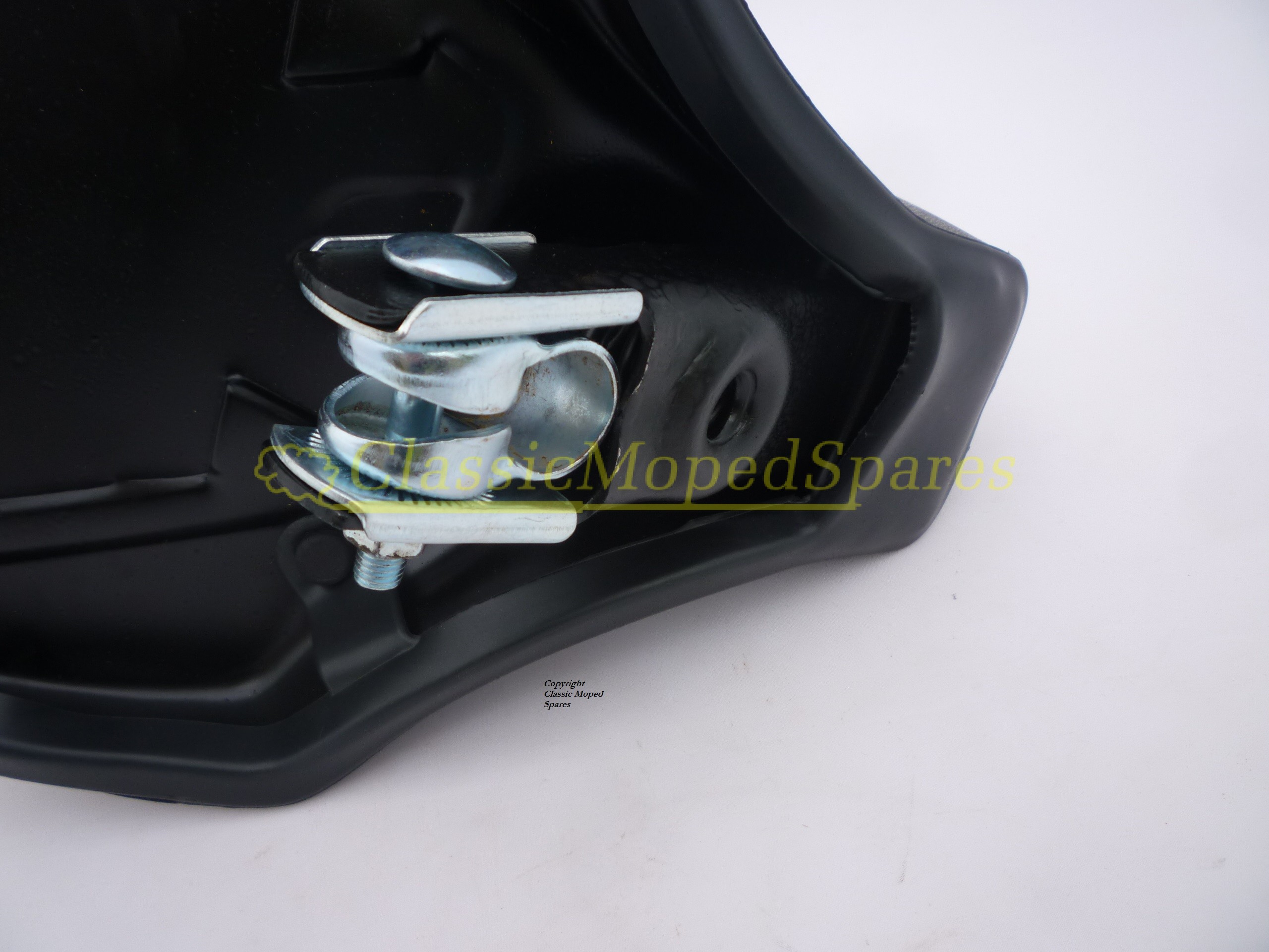 Autovap, Autobyk, Autocycle, BSA Ariel 3 Moped Alternative NEW Black Saddle - Image 4