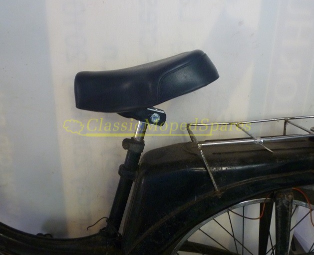 Raleigh RM1,2,4,5,6,7,8,9,11 Moped Replacement NEW Black Saddle - Image 3
