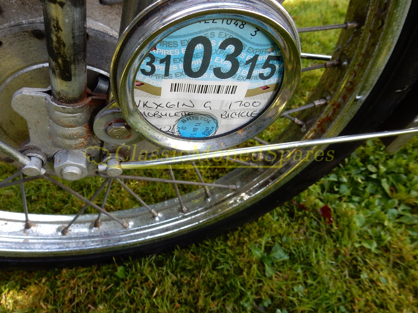 1974 Mobylette Mobymatic 50V Moped For Sale (SORRY NOW SOLD) - Image 4