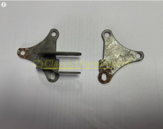 Pair of Mobylette Mounting Plates