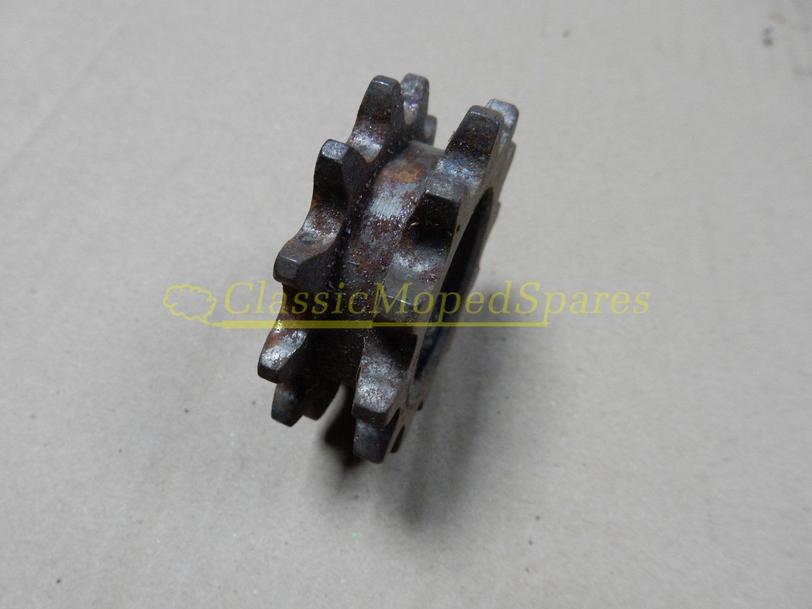 Rare Early Mobylette 12 Teeth Pulley Double Sprocket Cog narrow fitting (Check Dimensions) - Image 2