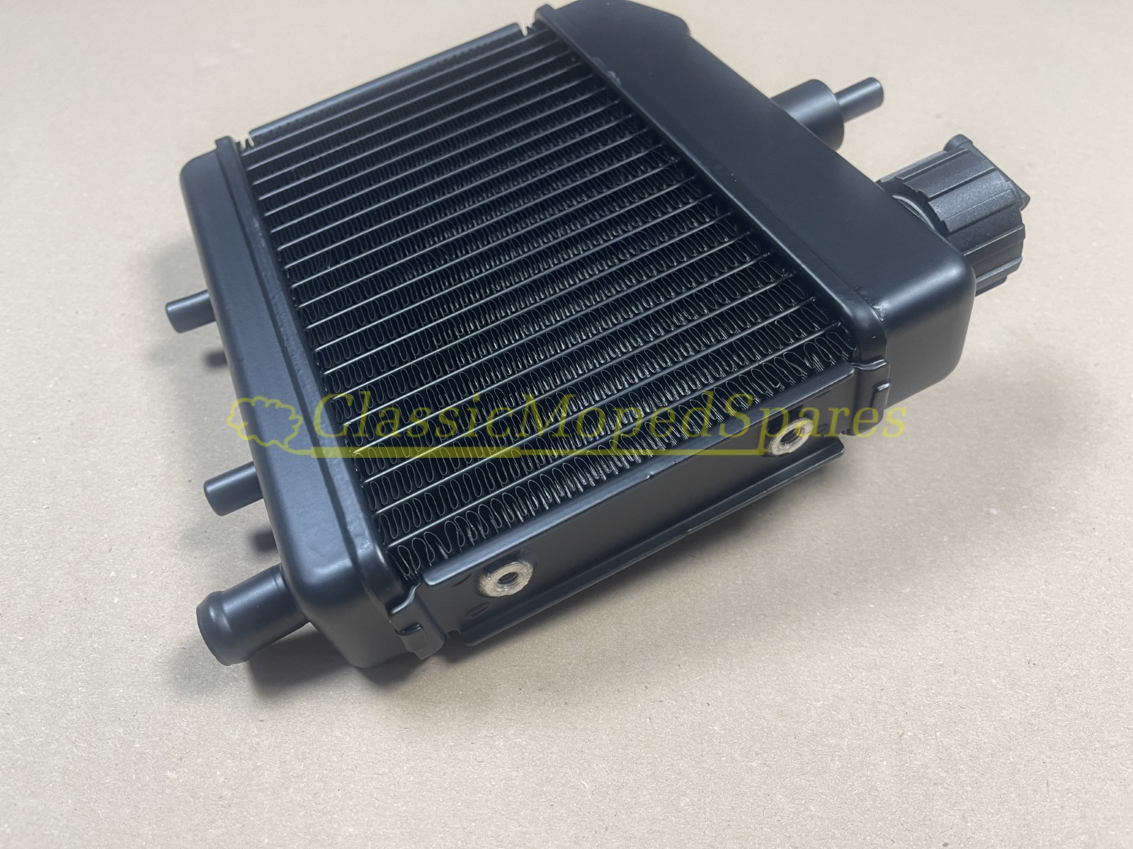 Mobylette Motobecane MBK51 Engine Water Coolant Radiator in Black - Image 5