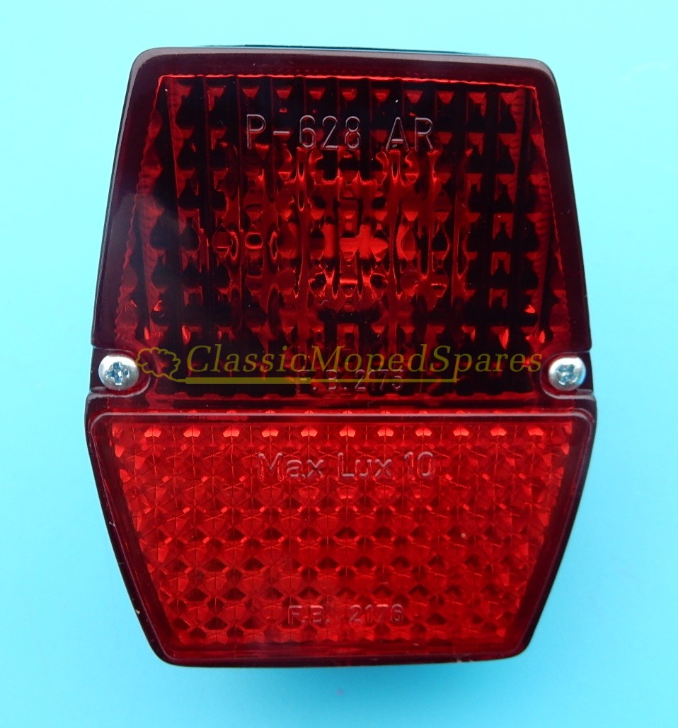 Motobecane MBK  51 Complete Hexagonal Rear Tail Light - Image 2