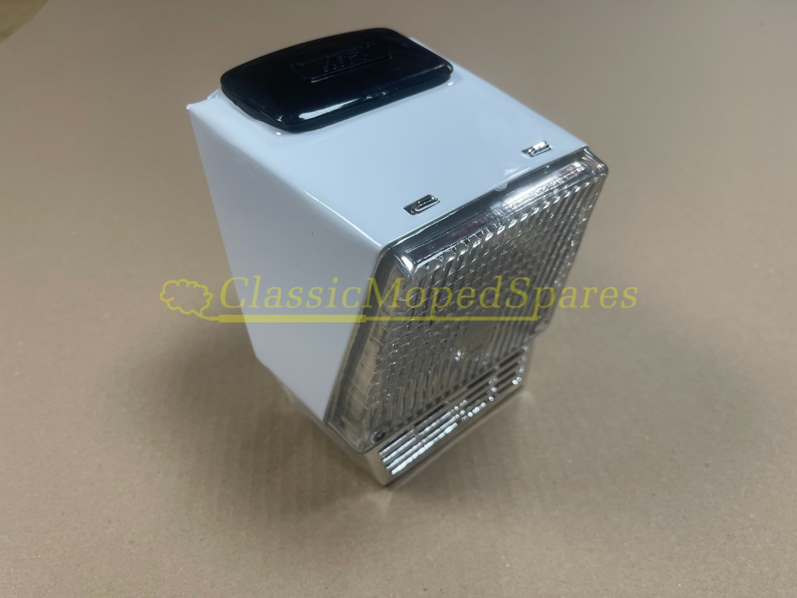 Mobylette Motobecane 40,50,85,88 Moped Front Headlight Assembly (NEW in White) - Image 2