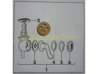 Raleigh RM7 Group C Carburettor Fuel Tap replacement cork seal MTH195