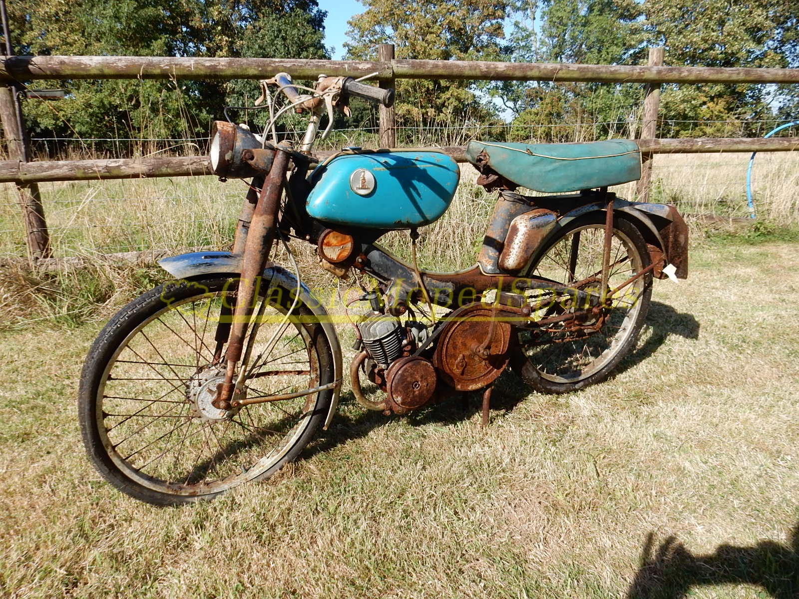1966 Raleigh RM12 Super 50 Super Rare, Desirable Moped