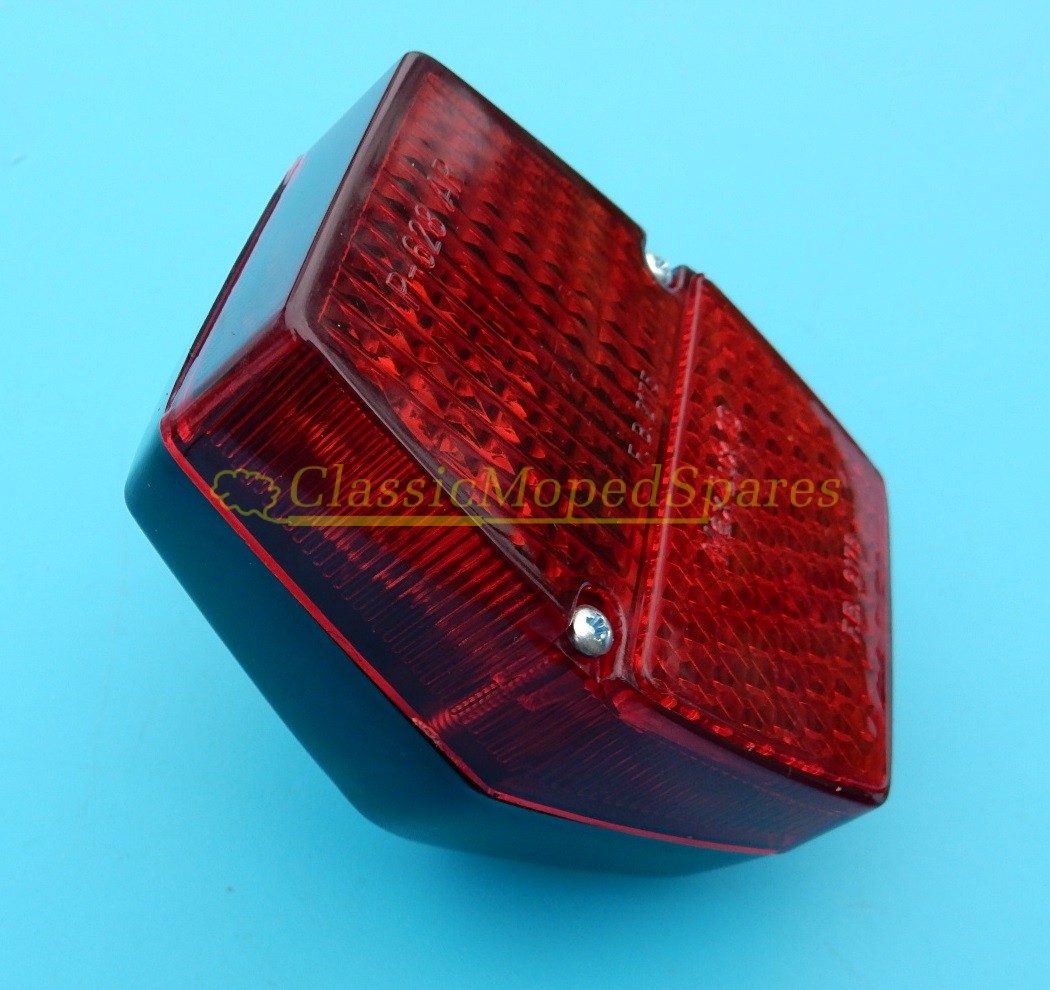 Motobecane MBK  51 Complete Hexagonal Rear Tail Light