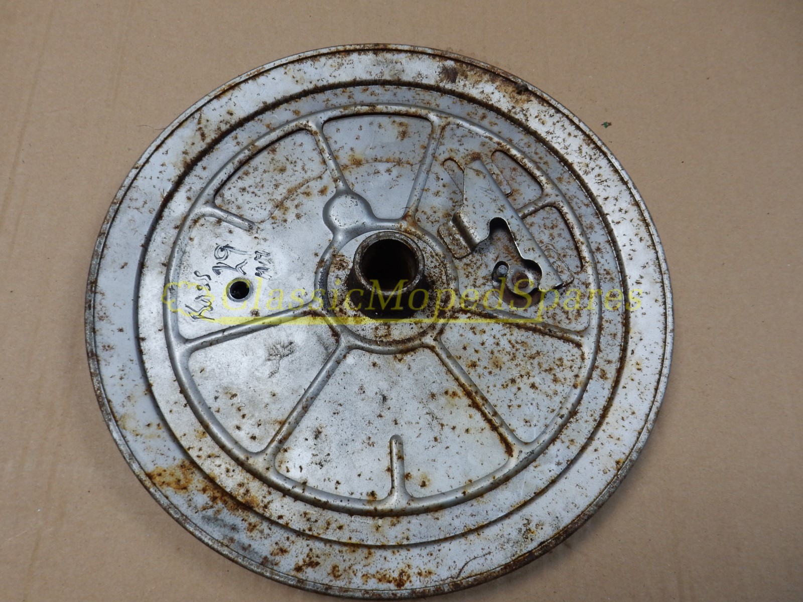 Mobylette AV89, SPR Large Drive Pulley Incomplete part 17318 (Please read description)