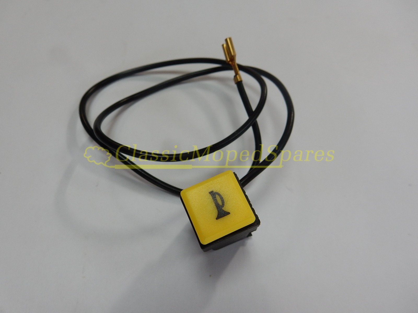 Piaggio Ciao Original Type Horn Push Button Switch with wiring - Image 2