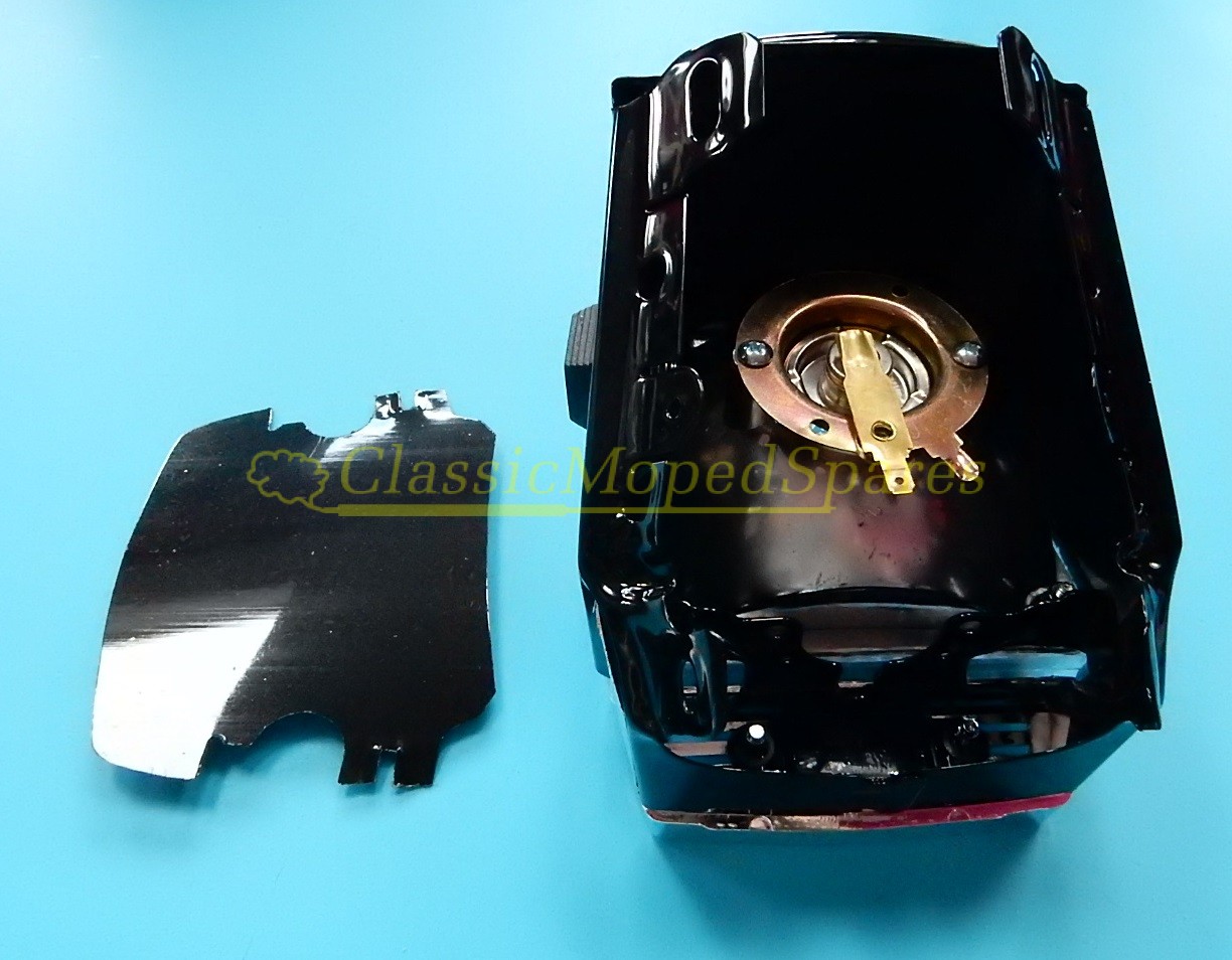 Mobylette Motobecane 40,50,85,88 Moped Front Headlight Assembly (NEW in Black) - Image 5