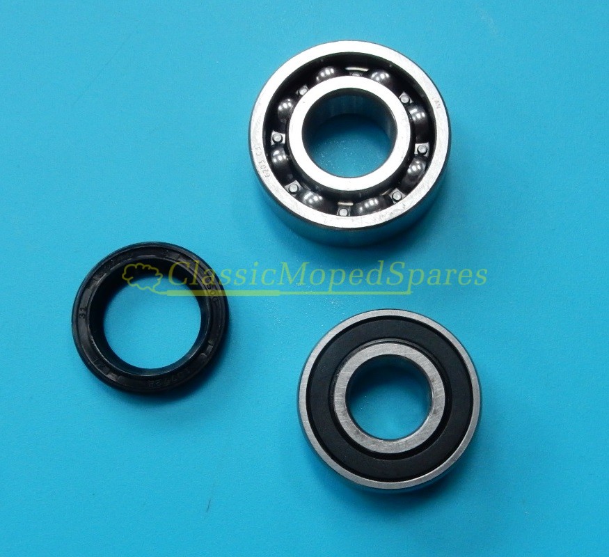 VELOSOLEX SOLEX 3800 CRANKSHAFT BEARING AND SEAL SET KIT by Kinex