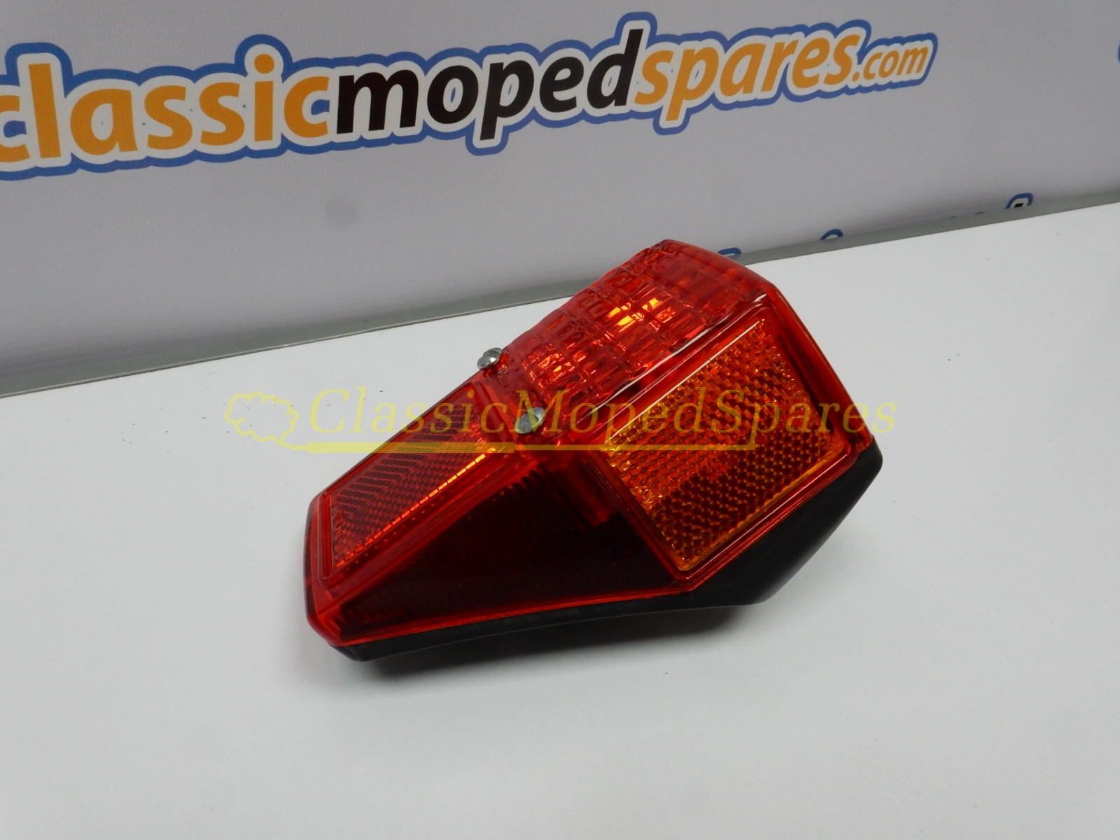 Peugeot 103 Black/Red Rear Tail Light (6v /12 v) with brake light (For Older Models) - Image 4